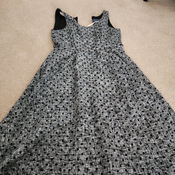 Modcloth polka dot wool dress - Picture 1 of 2